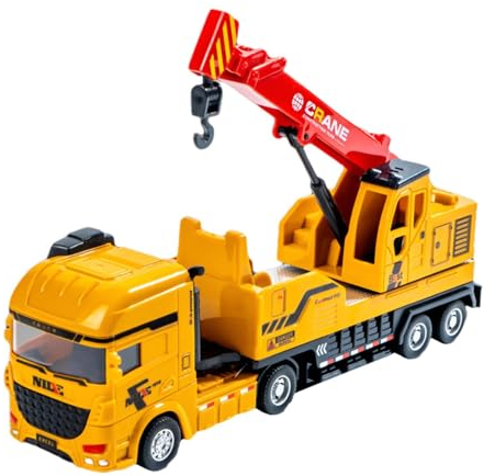 Luwecf Spielzeugkran LKW für Kinder, Fahrspaß Garantiert, C