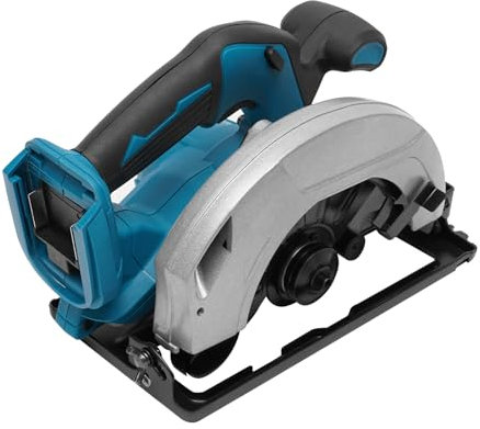 Sierra circular manual, 750 W, 2000 rpm, potente motor, profundidad de corte 90 mm (0-45º), corte ajustable, extracción de polvo, para cortar madera, renovación de casa, hecha a mano