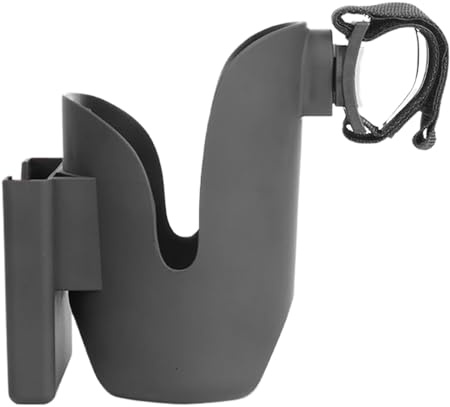 Porte-Gobelet pour Poussette Bébé - Organisateur Bouteille et Téléphone pour Vélo et Quotidien - Support Adhésif Gobelet et Portable pour Voyage, Extérieur, Boisson, Plage, Transport, Camping et