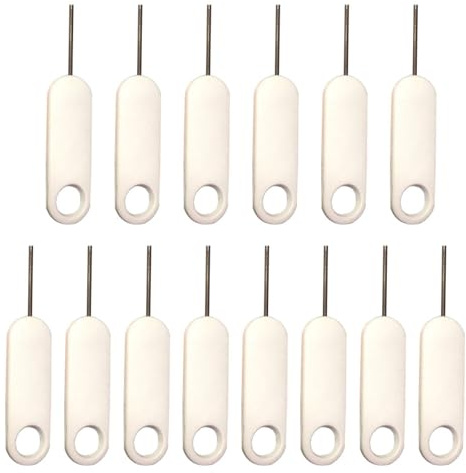 HOOTNEE 20 Pezzi Strumenti Ejector Sim in Acciaio Inossidabile per Smartphone Pin Rimozione Schede Sim Facili da Usare e Resistenti
