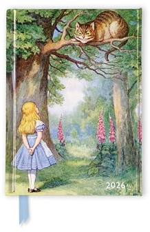 Alice & the Cheshire Cat 2026 Luxury Pocket Diary Planner - Week to View