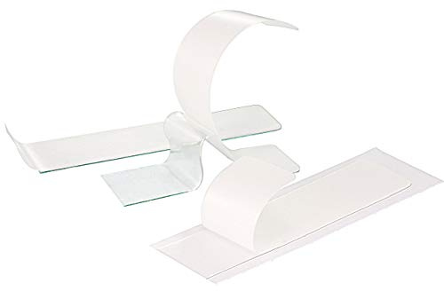 Almohadillas de montaje de acrilato, adhesivo de doble cara, transparente, 17 x 67 mm, cantidad a elegir