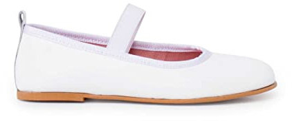Pisamonas Napa Ceremony Ballerinas Med Elastiskt Band Size 35 Color Vit