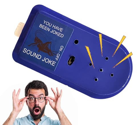 Streich irritierender Geräuschmacher, Spielzeug mit Stressgeräuschen, lästiges Geräuschspielzeug, Scherzgeräuschmacher, Krachmacher-Streich – langlebige Gags und Streichspielzeuge für Familie, Freunde