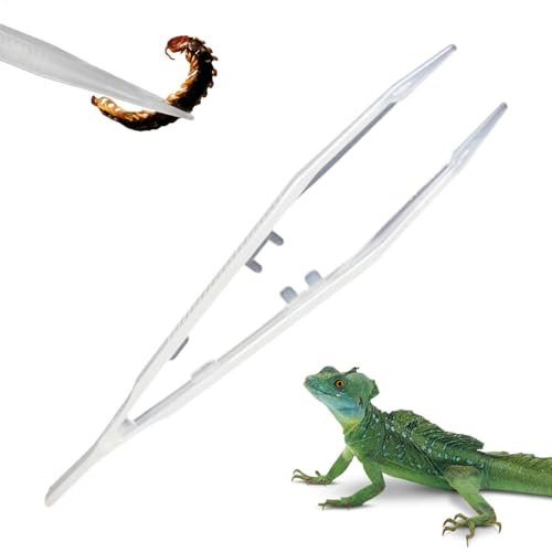 scyca Futterzange, Futterzange für Reptilien | Lange Pinzette Feeder-Tools für Reptilien - rutschfeste und ergonomische Lange Pinzette, Futterpinzette für Schlange, Schildkröte, Spinne,
