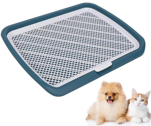 Bac à Litière pour Chien, Support pour Pipi, Dressage de Toilettes pour Chien, Plateau de Toilette, Support pour pour Chiot, Plateau en