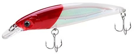 focutex drag för konstgjort bete Hardbait wobbler – 11 cm 14 g, fiskedrag set för öring, gös, abborre, gädda, fisk, rovfisk, högkvalitativt konstbeten för fiske, bete för sötvatten (3, röd-vit)