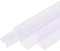 INCREWAY Slip On Cabinet Door Protector, 4PCS Clear Plastic Edge Guard for Protecting Kitchen Cabinet Stool Foot Rails Chair Rung from Chipping