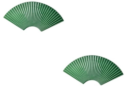 2 St Snackbehållare Med Bågad Sushitallrik Sushi Serveringsbuffé Serveringsfat Japanska Tallrikar Matserveringsbricka Retrodekor Efterrättbrickor Hotell Sushirätt Matbricka Grön Ke