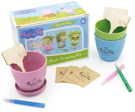 Peppa Pig Plant Growing Kit, Blue and Green