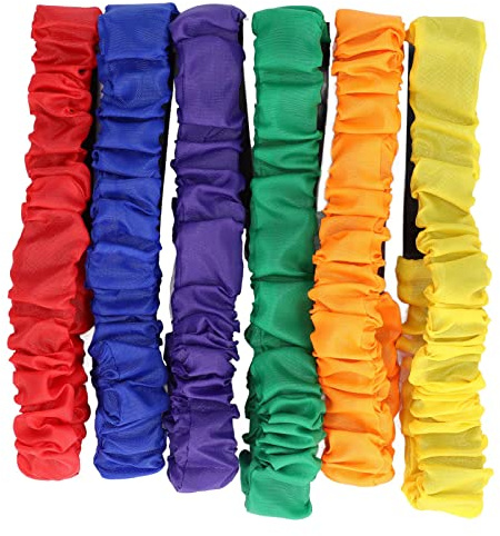 Gsycle Bandas de Carreras de 3 Patas, Accesorios de expansión de capacitación de Las Leggings elásticas de Nylon Nylon Rope para Suministros de Fiesta de Juego de construcción de Equipos
