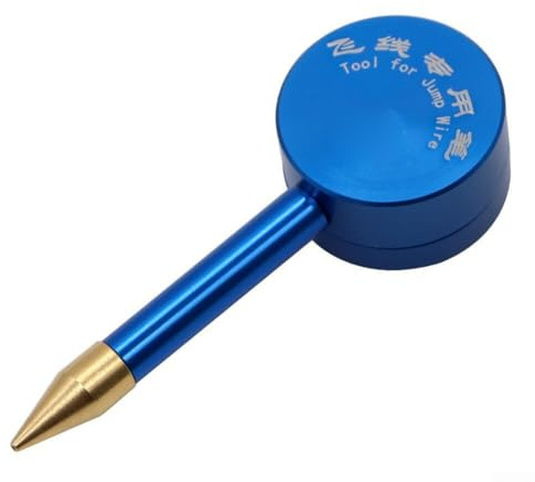 Bolígrafo de alambre para soldadura de virutas, herramienta auxiliar con carrete de alambre de conexión PCB de 0,02 mm, kit de reparación de soldadura para teléfono móvil