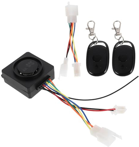 GRIRIW Sistema Antirrobo para Bicicleta Eléctrica y Scooter Eléctrico Alarma de Alta Sensibilidad, Resistente al Clima, Material Plástico y Uso Urbano y Todoterreno