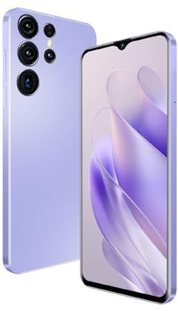 FOXIONO Téléphone débloqué, écran 6.52 Pouces, Double caméra, 2GRAM, 32GROM, Seulement 3GWCDMA Bande: 850/1700/2100mhz, Double SIM, Batterie intégrée, téléphone Android (Purple)