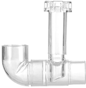 VOANZO Aquarium Oil Film Skimmer Outlet Pipe Skimmer Acrylic Aquarium Water Filter Oil Film Remover for Fish Tank Filtration System Cleaning Tool for 13 mm Hard Pipe