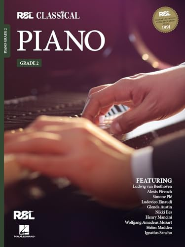RSL Classical Piano - Grade 2 (2021) | Progressive Piano Sheet Music Book with Exam Pieces, Technical Exercises and Musicianship Skills | Diverse Composer Repertoire for Lessons and Practice