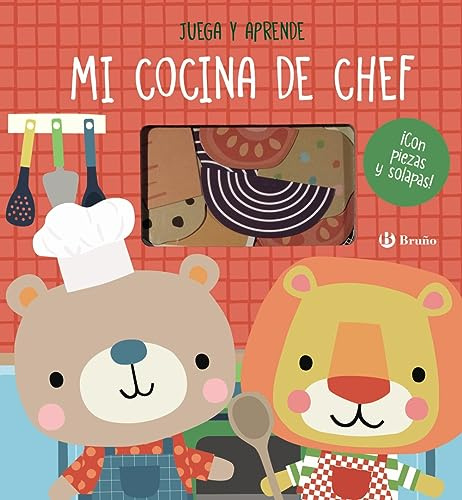 Mi cocina de chef (Castellano - A PARTIR DE 3 AÑOS - MANIPULATIVOS (LIBROS PARA TOCAR, JUGAR Y PINTAR), POP-UPS - Otros libros)