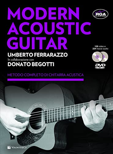 Modern acoustic guitar. Con 2 DVD