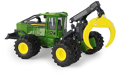 John Deere ERTL Prestige Collection 948L-II Grapple Skidder Tractor Toy - 1:50 Scale - Authentic Die-Cast Metal Replica - Collectible Farm Toys with Display Packaging - Ages 14 Years and Up