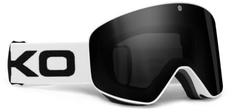 SIROKO Gafas de sol para esquí/snow esquí y nieve GX Ampezzo Blanco