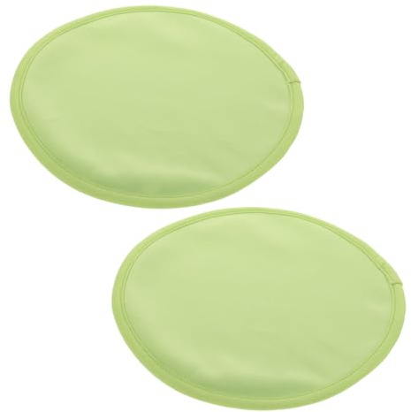 Healeved 2piezas Compresa De Aceite De Ricino Para Lactancia Discos Absorbentes Cómodos y Suaves