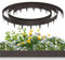 NAIZY Rasenkante Kunstoff 5 m Beeteinfassung Steinimitatziegel, Beeteinfassung mit Stifte Mähkante biegbarer schneibar Natürlich Gartenpalisade 100x20cm/Stück Beetzaun, Braun