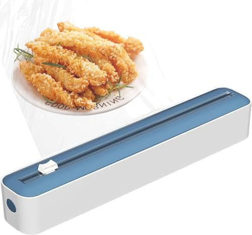 EujRcf Cling Film Dispenser, Adjustable, Plastic, 36 cm x 5 cm x 7 cm, Kitchen Organization