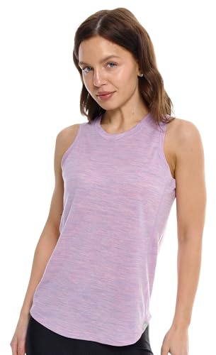 Merino.tech 100% Debardeur Femme Merinos - sous Vetement Merinos pour Sport | Léger, Thermique Laine Mérinos Respirant, Anti-Odeur Naturel, Anti-Humidité, Idéal Pour Le Sport, Randonnée, Sous-Couche