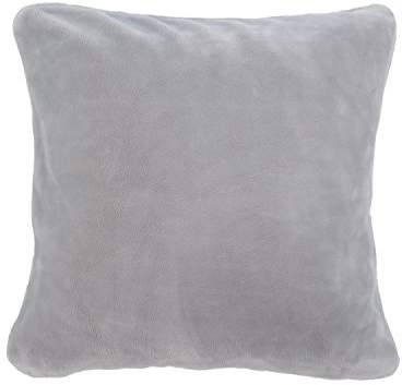 Gözze - Premium Cashmere-Feeling Kissenbezüge, 500 g/m², 50 x 50 cm - Silber