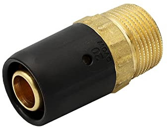 Pipetec Steckfitting Steck-Übergang mit Außengewinde 20x2 3/4'