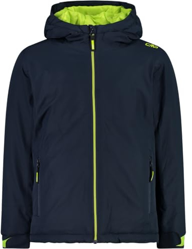 CMP - Chaqueta infantil con capucha fija, Azul negro, 164