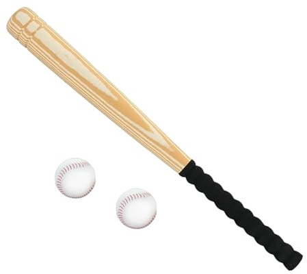 KESOTO Baseball Set mit Schläger Und Ball Aus Schaumstoff, 70 cm, für Freizeit & Training Im Park, ideal für Hobbyspieler & Athleten, Bunt