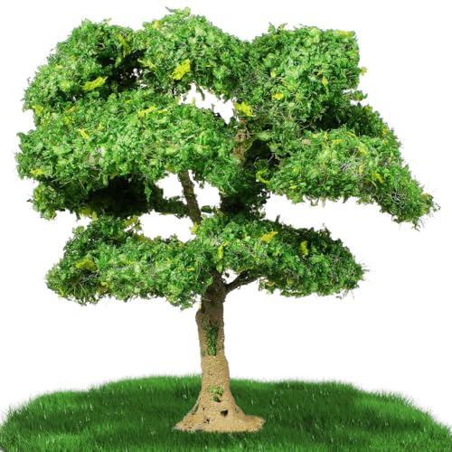 Gadpiparty modellträd set för modellbygge och diorama: Miniature Trees Landscape arkitekturmodell järnväg, tillbehör, miniatyrträd, konstgjort träd för gör-det-själv Mini Scenery modelllandskap,