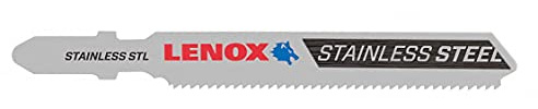 LENOX Tools 1991616 T-Shank Stainless Steel Cutting Jig Saw Blade, 3 1/4 x 3/8 18 TPI, 1 Pack