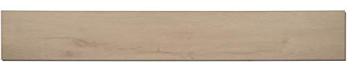 MSI McKenna 7 in. x 48 in. Luxury Vinyl Flooring, Rigid Core Planks, LVT Tile, Waterproof LVT, Wood Grain Finish, Fawnella Beige, 12 MIL Wear Layer, 5 mm Thick, 23 sq.ft/Case