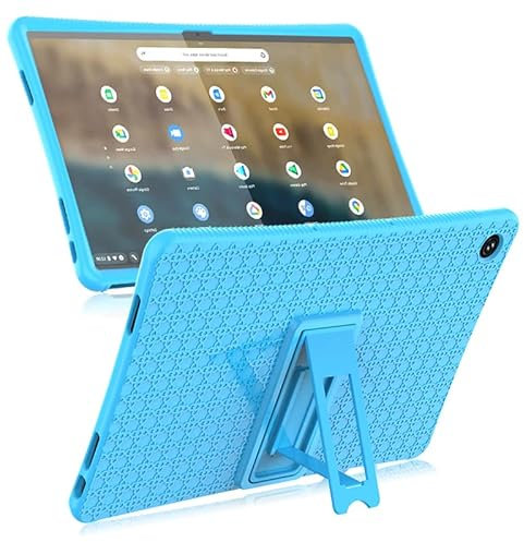 GLAZZY Case Compatible with Lenovo Chromebook Duet 5 13.3 Tablet Cover Soft Silicon Stand Case For Lenovo Chromebook Duet 560 13Q7C6 (Color : Blue, Size : Chromebook Duet5)