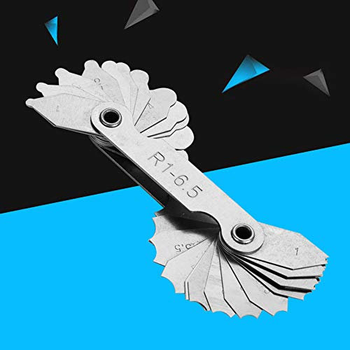 Radiuslehre,Radi Mesch,Radi Edelstahl Radi Filet Exter Inter Konkav-Konvexes Mwerkzeug R52 100 Mm (R1-6,5Mm)