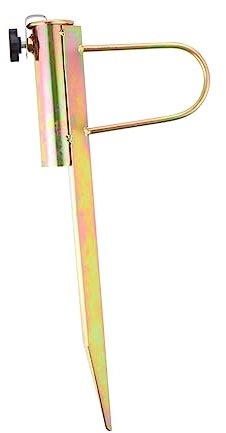 CIMAXIC Ancora per Ombrellone da Spiaggia Lunga in Ferro per Stabilità Forte Trivella per Sabbia Supporto per Ombrellone da Esterno