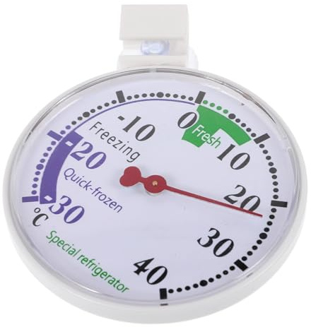 Hemobllo Termómetro para Congelador y Refrigerador de Monitor de Temperatura para Cocina para Conservar Frescura Refrigeradores y Congeladores