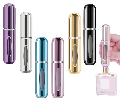 6PCS Parfümzerstäuber parfüm abfüller,Leckschutz,für Frauen/Männer(5ML)