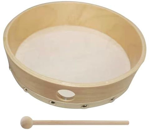Handtrumma – 10 inches Foam Nails Musikdocka, Slaginstrument Beater Stick | Nybörjare Träning Bekvämt grepp Säkert polerad | Yta för Kindergarten Learning Birthday Party