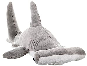 Wild Republic 20735 Plüsch Hammerhai, Cuddlekins Kuscheltier, Plüschtier, 30cm