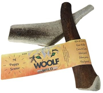 Corno Di Cervo Per Cani 40-55g Masticativo Naturale Cane Resistente 9-16cm Corno Cervo Per Cane Grande | WOOLF