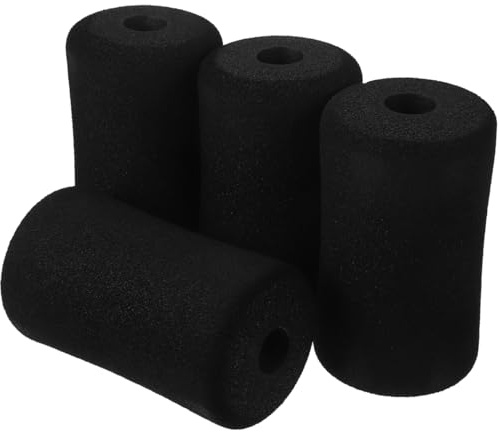 Yardwe Manchon Mousse Pour Équipement D'Exercice Abdominal 4 Pièces Housse Confortable Et Flexible De 5.3X3X3 Pouces Compatible Avec Machine De Fitness