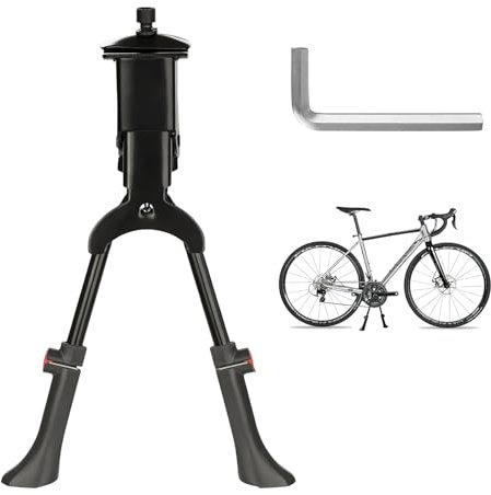 Hengrongshen Fahrradständer, Cube Fahrradständer, Zweibeinständer für 24 Bis 29 Fahrräder, Fahrradständer Mountainbike mit Schraubenschlüssel, Ständer Fahrrad für City Fahrrad, Mtb Und Trekkingräder