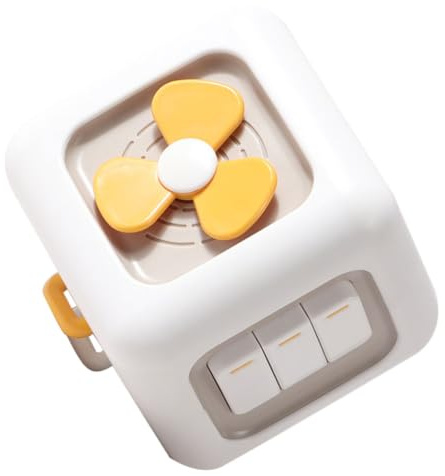ZUNOXAZ Juguete Montessori Cubo para Bebés Bola de Actividades Educativas Multifuncional para Pequeños Entrenamiento de Habilidades Motoras y Cognitivas Interactivo Reutilizable