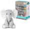 Cloud b Soundmaschine mit weißem Rauschen beruhigenden Geräuschen | Kuscheliges Stofftier | Einstellbare Einstellungen und automatische Abschaltung | Elliot Elephant™