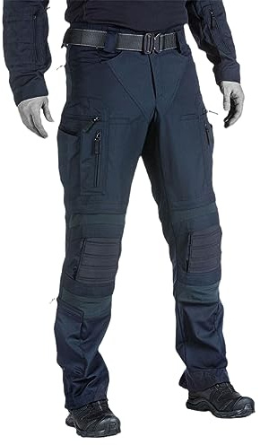 Pantalon tactique militaire pour homme - Résistant à l'usure - Trekking - Pour l'extérieur, la randonnée, le camping, l'escalade, le jogging, bleu marine, L
