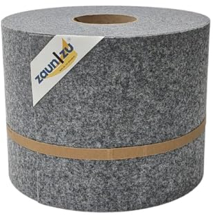 zaun|zu® Vlies 26 m Sichtschutzstreifen für Doppelstabzaun | Nachhaltiger Sichtschutz mit Privatsphäre | UV-beständig & wetterfest | pflegeleichter Blickschutz