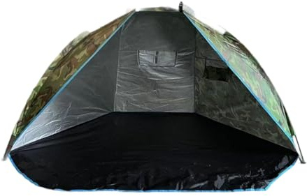 Strandskydd | Strandskugga med UV-skydd och pinnar, enkel montering för camping vandring picknick resor trädgård och utomhus